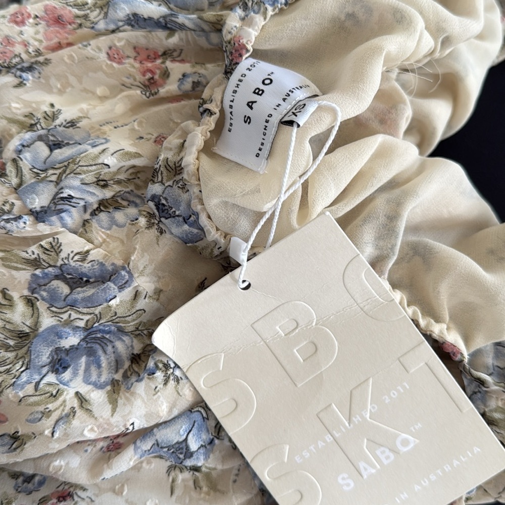 Sabo Skirt floral dress XS - Picture 4 of 4